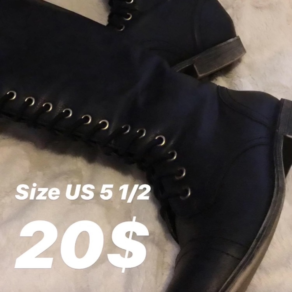 Knee boots